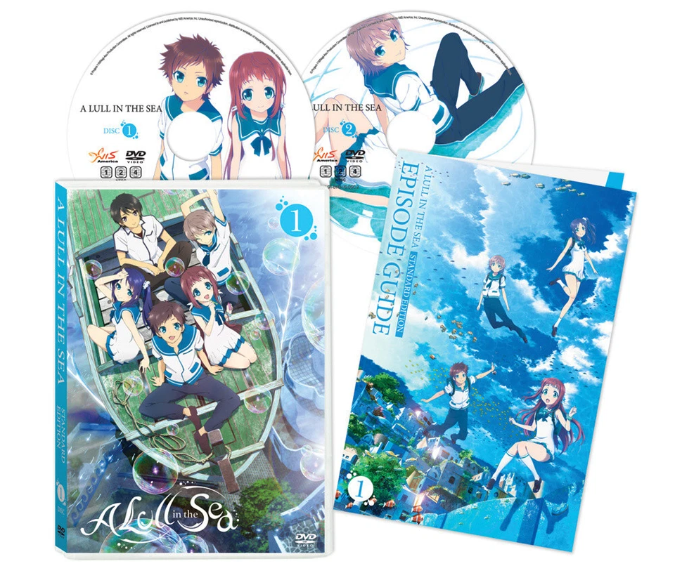 a Lull in The Sea Set 1 and 2 DVD Anime One Two Volume