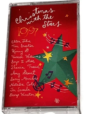 Christmas With The Stars 1997 Various Artists Holiday Music Cassette 1C33 - Image 1 of 4