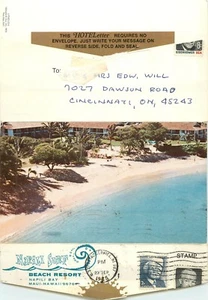 Napili Surf Beach Resort Maui Hawaii Hotel Vista Aérea Estacionario - Imagen 1 de 2
