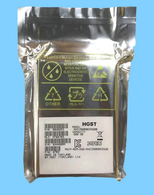 H G S T HUC156060CSS200 600GB SAS 2.5" Hard Drive 12Gb/s 15K RPM 128MB (0B28953) - Image 1 of 2