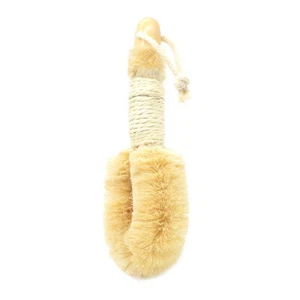 Natural Sisal Brush Bath Body Brush Shower Scrub Brush Body Care Cleaning SLS - Picture 1 of 10