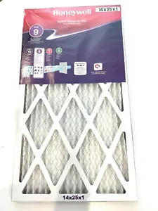 Set or 4! Honeywell FPR 9 14x25x1 Allergen Air Filter - Picture 1 of 2