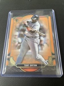 2022 Topps Triple Threads Amber #82 Tony Gwynn #98/199