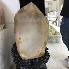 413.6LB Natural clear quartz Obelisk Quartz Crystal Point Wand Reiki gem W-2