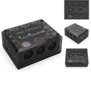 Compact 5-Out MIDI Splitter with USB Connection - Flawless Real-Time Performance - Picture 1 of 11