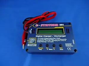 BANTAM E-STATION 301 DIGITAL CHARGER/DISCHARGER DC LiPo Li-ion Ni-MH NI-Cd LEAD - Picture 1 of 2