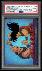 Dragon Ball Z ArtBox Holochrome 23 Yamcha Tien Shinhan 2000 PSA 9 68476286 - Picture 1 of 2