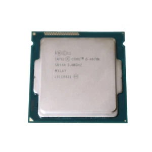 4Th Gen Intel Core i5 4670K LGA 1150 CPU Processor Haswell Quad-Core 3.4 GHz - Picture 1 of 2