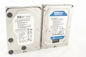 Defective 3.5" Hard Drive Lot, (of 2) inc. 160GB WD1600AAJS and 640GB WD6400AAKS - Picture 1 of 5
