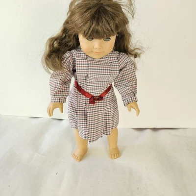 Muñeca American Girl muñeca vintage principios de los 90 en vestido Samantha Parkington Meet Foto 1 de 4