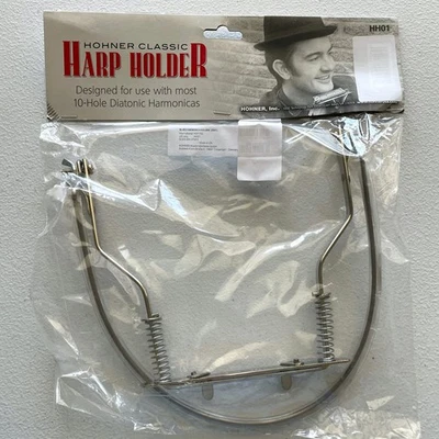 Hohner Classic HH01 Harp Holder Fits Most 10-Hole Diatonic Harmonicas NEW - Image 1 of 2
