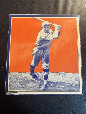 1935 Wheaties Panel JOHNNIE “PEPPER” MARTIN Cardinals - Batting - partial crease - Image 1 of 4