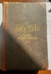 1872 A.J. Johnson Hitchcocks neue und vollständige Analyse der Bibel  - Bild 1 von 20