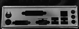 OEM I/O Shield For Biostar H81MDS2 PRO Motherboard Backplate IO - Afbeelding 1 van 1