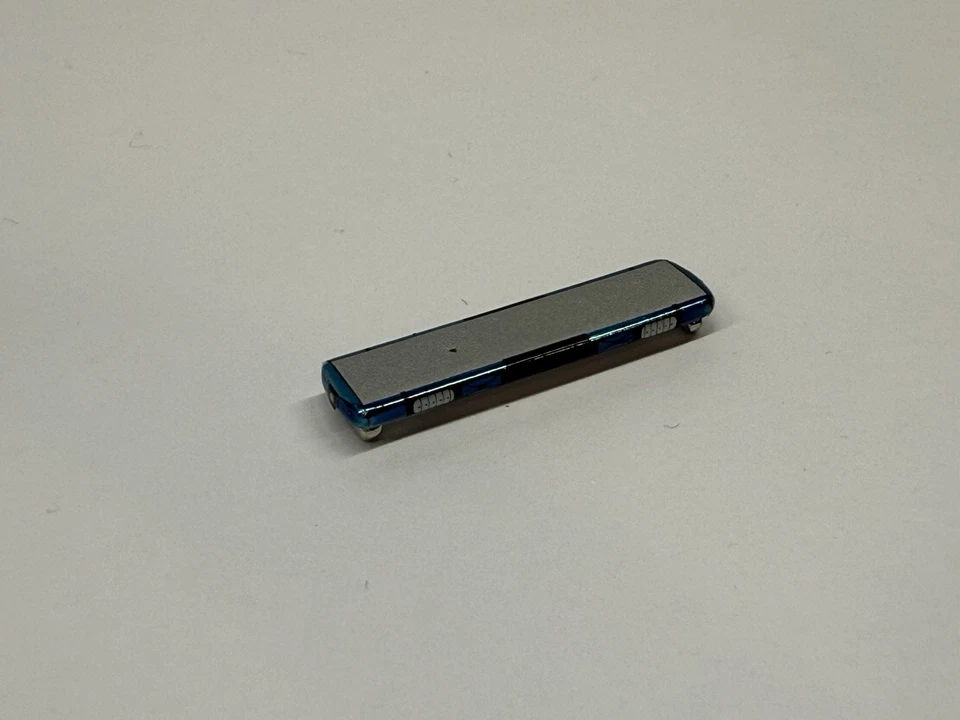 Code 3 Police 1:43 2D Models Blue Slim Style L.E.D Lightbar - Image 1 of 2