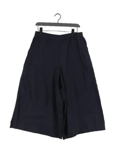 The White Company Women's Sports Bottoms UK 12 Blue 100% Linen Sweatpants - Picture 1 of 7