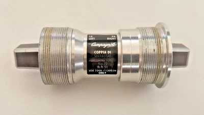 Nuevo de Lote Antiguo Campagnolo Chorus Doble Cuadrado Cónico Soporte Inferior 102 MM Rosca BC Foto 1 de 4