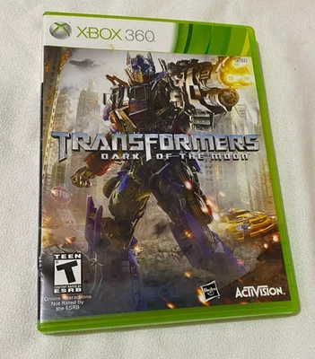 Transformers Dark of the Moon For Microsoft Xbox 360 With Case & Book - Image 1 of 3