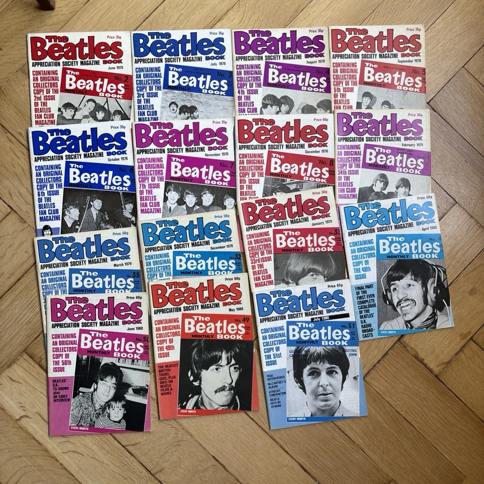 The Beatles. Appreciation Society Magazine Book . 15 Hefte  - Bild 1 von 1
