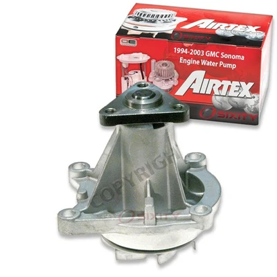 Bomba de agua del motor Airtex para GMC Sonoma 1994-2003 2,2 L L4 refrigerante anticongelante ju Foto 1 de 4