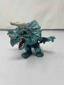 Vintage Extreme Dinosaur War Paint Spike Street Shark Triceratops Figure 1996 VG - Picture 1 of 4