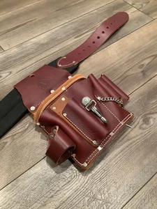 Occidental Leder Werkzeugtasche Und Gürtel Elektriker Größe L Neu - Bild 1 von 8