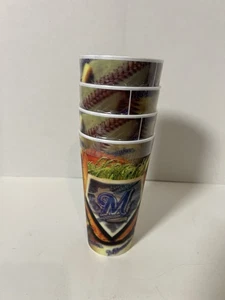 milwaukee brewers Set 4-Cups - Picture 1 of 5
