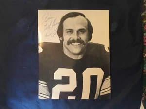 Rocky Bleier Pittsburgh Steeler 8x10 Autographed Photo To Brian - Picture 1 of 2
