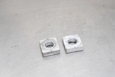 12-16 KAWASAKI NINJA 650 EX650 SWINGARM CHAIN TENSIONER ADJUSTMENT BRACKETS  - Image 1 of 4