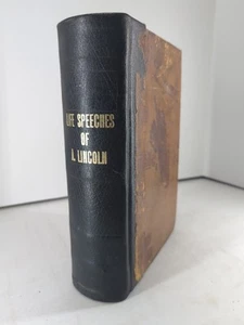 Life, Speeches & Public Services of Abraham Lincoln,  J H Barrett 1865 Rebound  - Picture 1 of 7