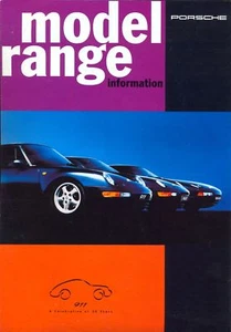 Porsche 968 911 Carrera 928 1993-94 UK Markt Verkaufsbroschüre - Bild 1 von 1