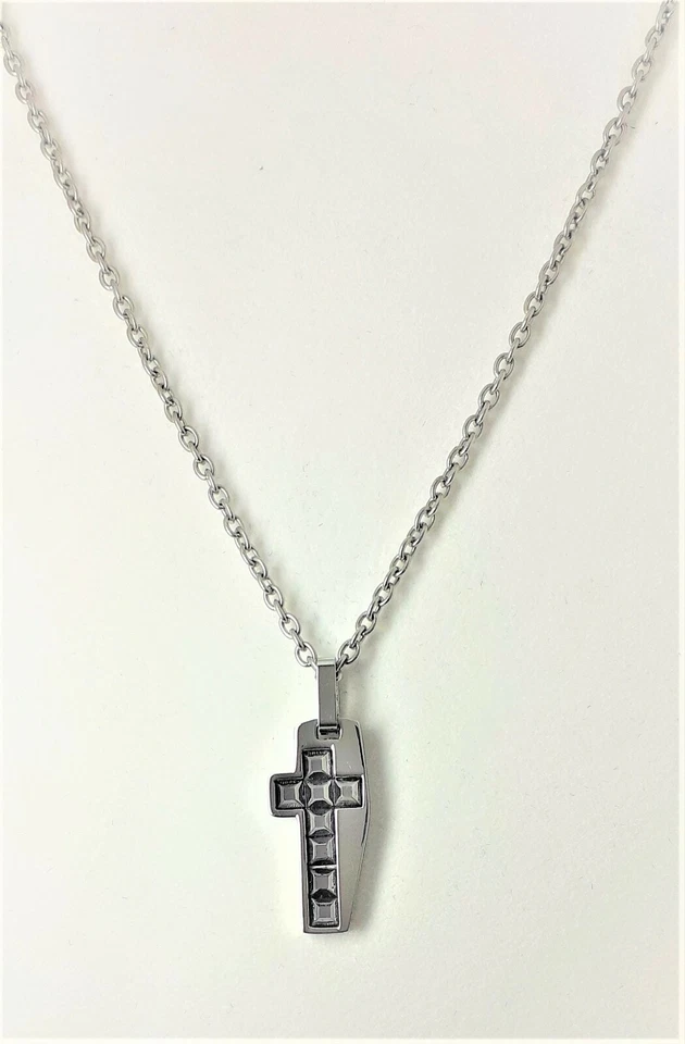 Collana uomo in acciaio con croce Manuel Zed Q2154.5512 - Immagine 1 di 1