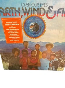 Earth Wind & Fire Open Our Eyes 1974 Columbia Records Shrink Wrap & Tags-1 - Picture 1 of 2