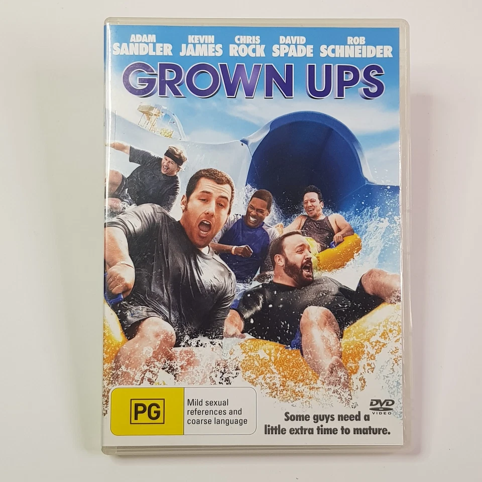 Grown Ups - 2010 Film DVD Disc - Family Movie Adam Sandler  - Image 1 of 4