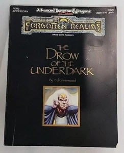 AD&D Dungeons & Dragons Forgotten Realms, The Drow of the Underdark - Imagen 1 de 8