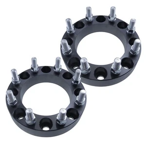 2x 8x210 Wheel Spacers fits Chevy GMC Silverado Sierra DUALLY - Picture 1 of 3