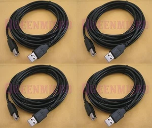 4 impresora de cable USB 2.0 A-B PREMIUM de 15 ft Epson HP Canon Lexmark Brother Dell - Imagen 1 de 2