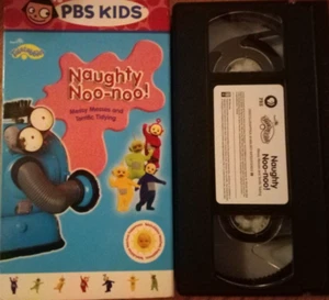 Teletubbies~Naughty Noo Noo (VHS-2005) VGUC~PBS Kids~Late Release~Rare & VHTF! - Picture 1 of 11