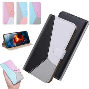 Para Google Pixel 3A XL 3A Rosa Antigolpes Cuero Tarjeta Billetera Abatible Teléfono Estuche - Imagen 1 de 29