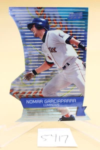 2000 Topps Stadium Club 3x3 luminoso Nomar Garciaparra #3x3/6C quasi nuovo+ - Foto 1 di 2