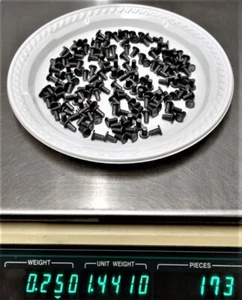 Rivets Solid Metal Mild Steel Flat Head 1/8" dia. x 1/4" long Fastener (1/4 lb.) - Picture 1 of 2