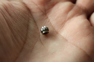 RARE 1960's NITELLA TITUS CALYPSOMATIC 5913, BREITLING SUPEROCEAN 1004 6mm CROWN - Picture 1 of 11