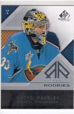 2007-08 SP GAME USED AUTHENTIC ROOKIES #186 ONDREJ PAVELEC RC 152/999   *11914