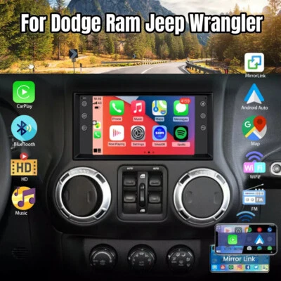 Android 13 Coche Estéreo WIFI Apple CarPlay Radio GPS Navegación Para Dodge RAM 2009-2011 Foto 1 de 4