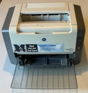 Konica Minolta Page Pro 1350W Compact Laser Printer - Picture 1 of 5