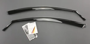 Genuine Skoda Superb 2008-2015 door wind deflectors (front) KCD809001 - Picture 1 of 5