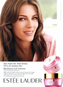 2007 Estee Elizabeth Liz Hurley beauty vintage 1-page MAGAZINE AD - Picture 1 of 1