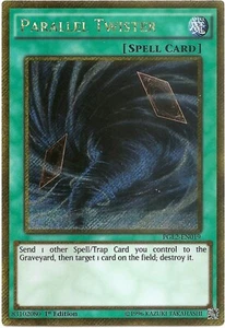 Parallel Twister PGL2-EN019 Gold Secret Rare Yu-Gi-Oh Card 1st Edition New - Picture 1 of 3