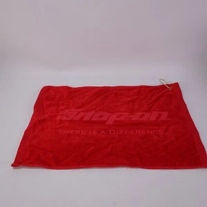 Snap On Red Golf Towel New - Picture 1 of 6