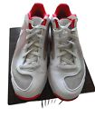 Nike Men's Flywire White Red Air Max 360 Shoes Size 10  